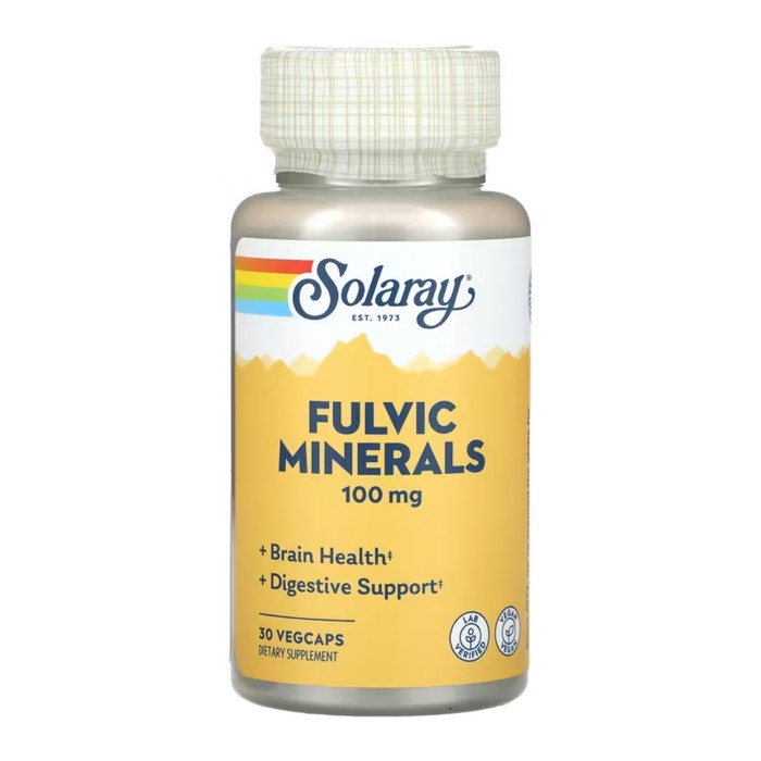Fulvic Minerals 100mg - 30 vcaps