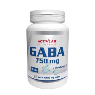 Амінокислота Activlab Gaba 750 mg, 60 капсул