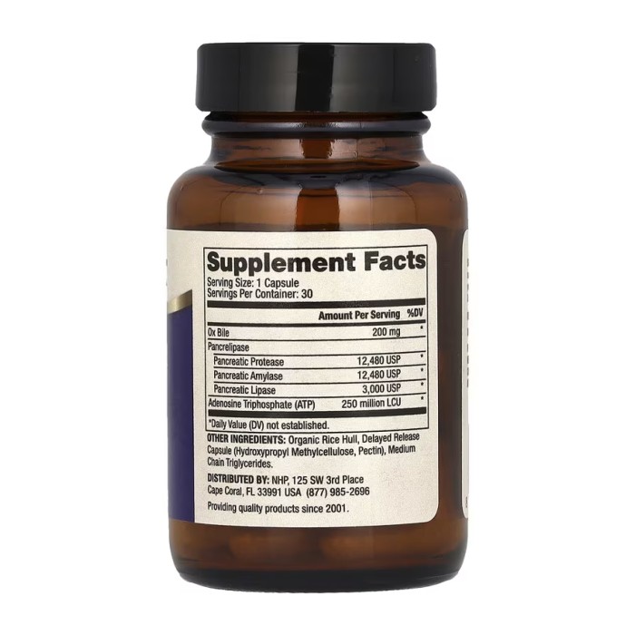 Ферменти жовчного міхура - 30 капсул