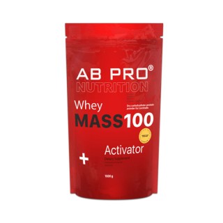 Гейнер AB Pro Mass 100 Whey Activator, 1 кг Шоколад