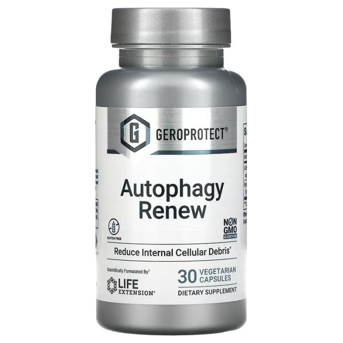 Натуральна добавка Life Extension GeroProtect Autophagy Renew, 30 вегакапсул