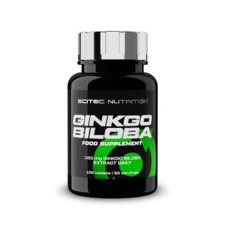 Натуральная добавка Scitec Ginkgo Biloba, 100 таблеток