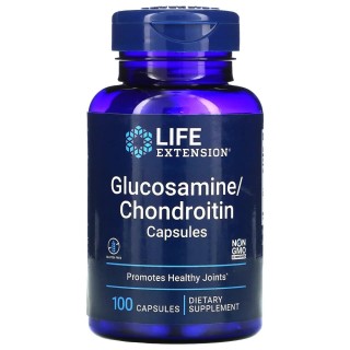Препарат для суглобів і зв'язок Life Extension Glucosamine/Chondroitin, 100 капсул