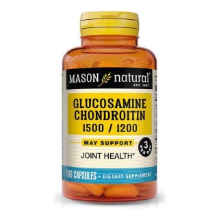 Препарат для суставов и связок Mason Natural Glucosamine Chondroitin, 180 капсул