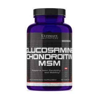 Препарат для суглобів і зв'язок Ultimate Glucosamine Chondroitin MSM, 90 таблеток