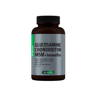 Препарат для суставов и связок Sporter Glucosamine & Chondroitin + MSM + Boswellia, 120 таблеток