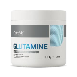 Амінокислота OstroVit Glutamine, 300 грам Лимон
