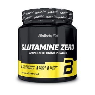 Аминокислота BioTech Glutamine Zero, 300 грамм Лимон