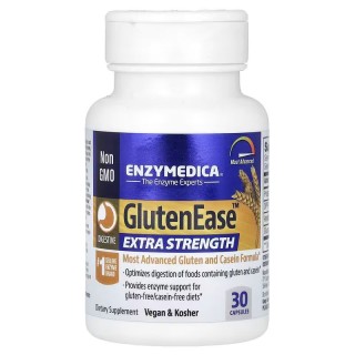 Натуральна добавка Enzymedica Gluten Ease Extra Strength, 30 капсул