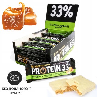 Батончик GoOn Protein 33% БЛОК, 25*50 грам Солона карамель