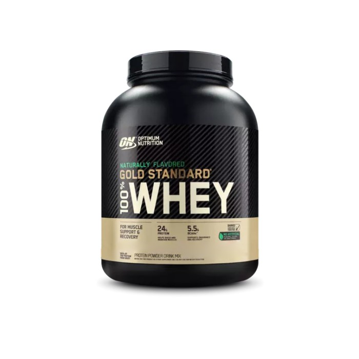 Протеїн Optimum Naturally Flavored Gold Standard 100% Whey, 2.17 кг Ваніль