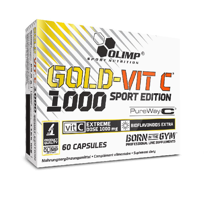 Вітаміни та мінерали Olimp Gold-Vit C 1000 Sport Edition, 60 капсул