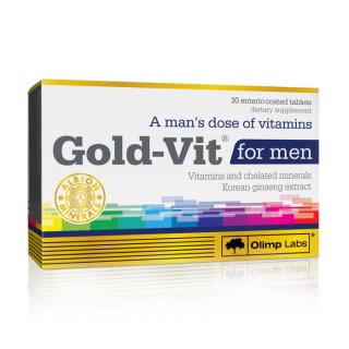 Вітаміни та мінерали Olimp Gold Vit for Men, 30 капсул