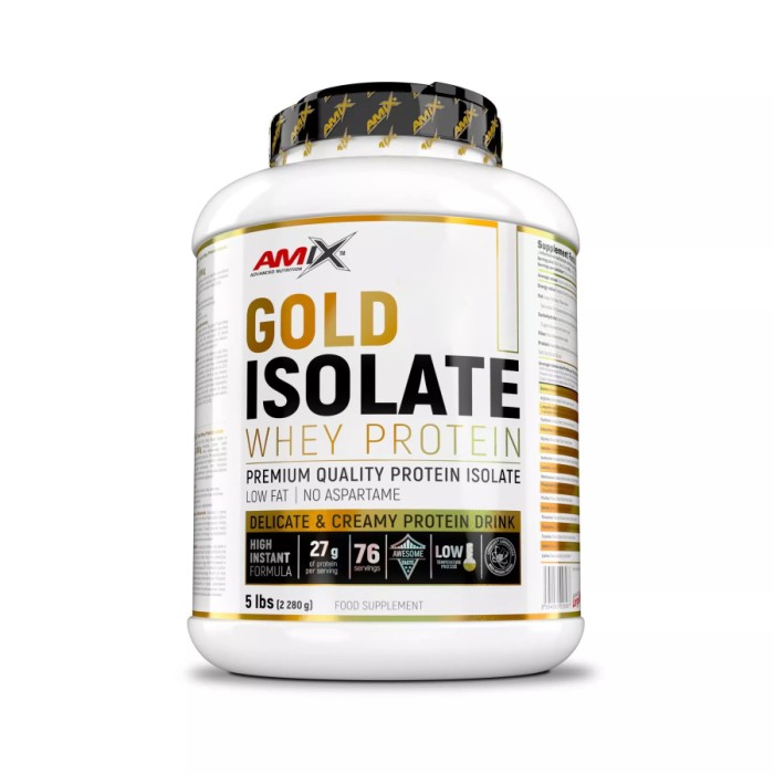 Протеїн Amix Nutrition Gold Whey Protein Isolate, 2,28 кг Шоколад-арахісова паста