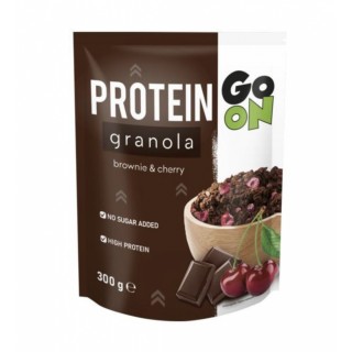 Замінник харчування GoOn Protein Granola, 300 грам Брауні-вишня