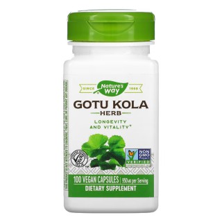 Gotu Kola Herb - 100 vcaps (Пошкоджена етикетка)