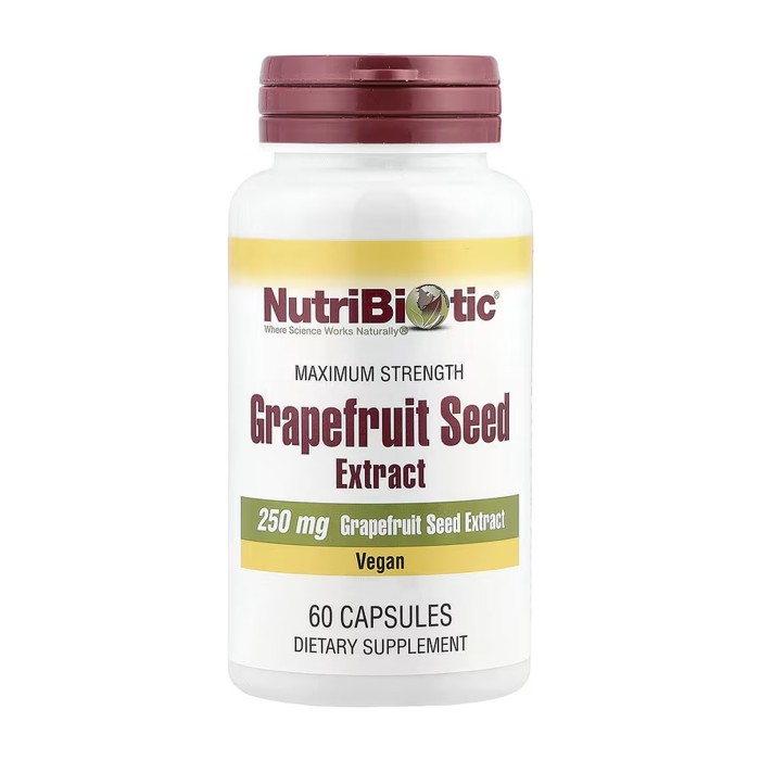 Экстракт семян грейпфрута 250 мг - 60 капсул