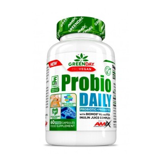 Пробіотики і пребіотики Amix Nutrition GreenDay ProVegan Probio Daily, 60 вегакапсул