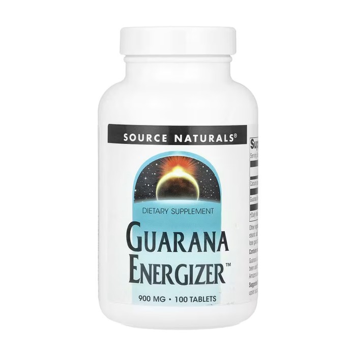 Guarana Energizer™ 900 мг - 100 табл