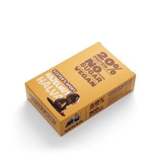 Батончик Sister's Sport Protein Halva, 10*40 грамм - фундук