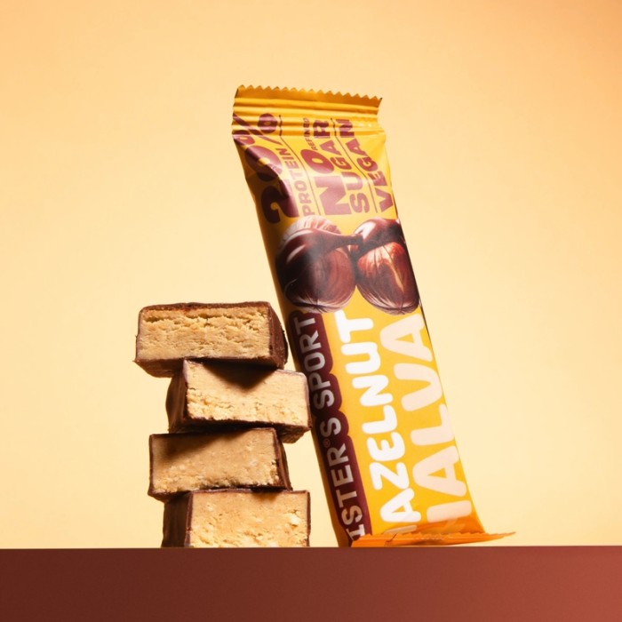 Батончик Sister's Sport Protein Halva, 40 грам - фундук