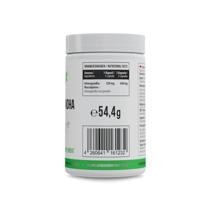 Натуральна добавка Healthy by MST Ashwagandha, 100 капсул