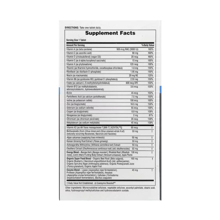 Його подорож Однажди щодня Мульти - 30 таблеток