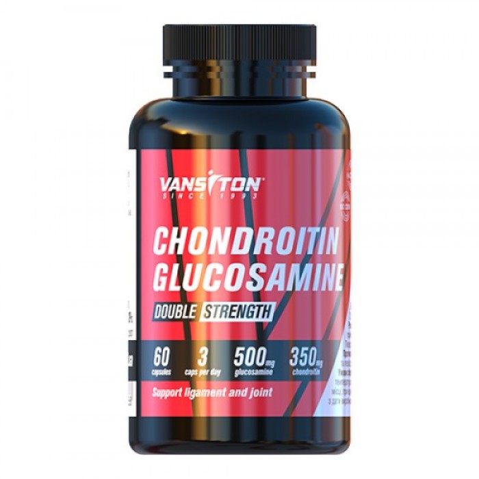 Препарат для суглобів і зв'язок Vansiton Chondroitin Glucosamine, 60 капсул