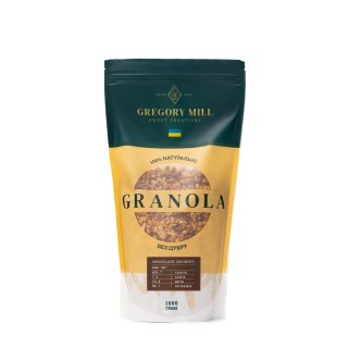 Заменитель питания Gregory Mill Granola Chocolate Coconut, 1 кг