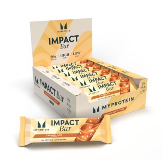 Impact Protein Bar - 12x64g Caramel Nut (Ушкоджена упаковка)