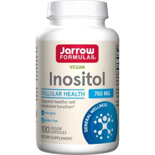 Вітаміни та мінерали Jarrow Formulas Inositol 750 mg, 100 капсул