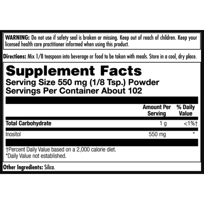 Інозитол 550 мг - 4 унції