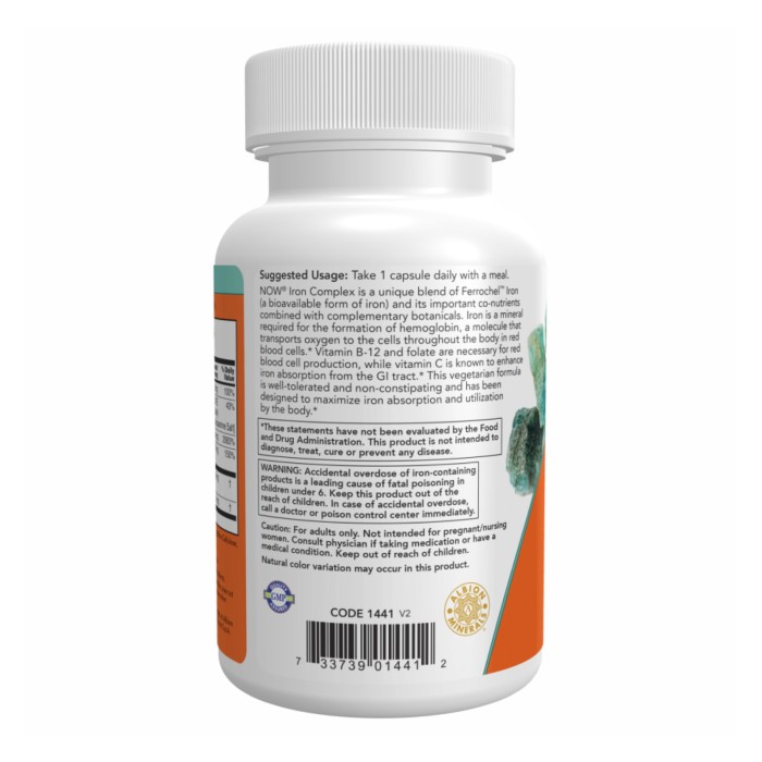 Залізний комплекс - 100 капсул