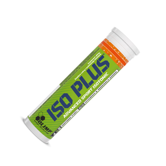 Ізотонік Olimp Iso Plus, 10 шипучих таблеток Апельсин