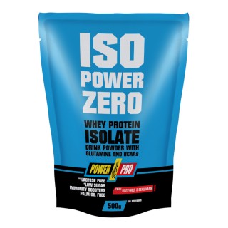 ISO Power Zero - 500 г Клубника со сливками