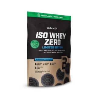 Протеїн BioTech Iso Whey Zero, 500 грам Чорний бісквіт