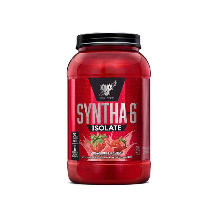 Протеїн BSN Syntha-6 Isolate, 912 грам Полуниця