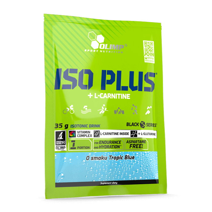 Изотоник Olimp Iso Plus, 35 грамм Тропик
