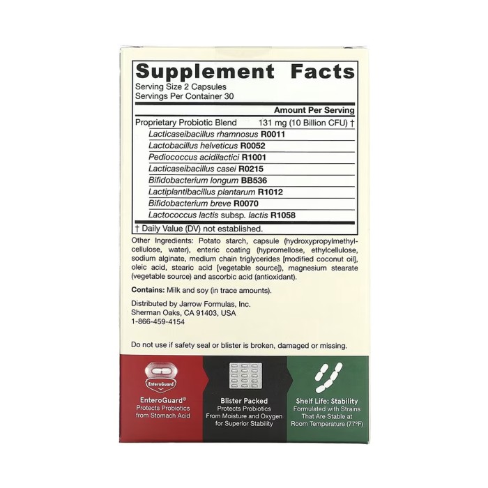 Jarro-Dophilus® EPS 5 BIL - 60 капсул