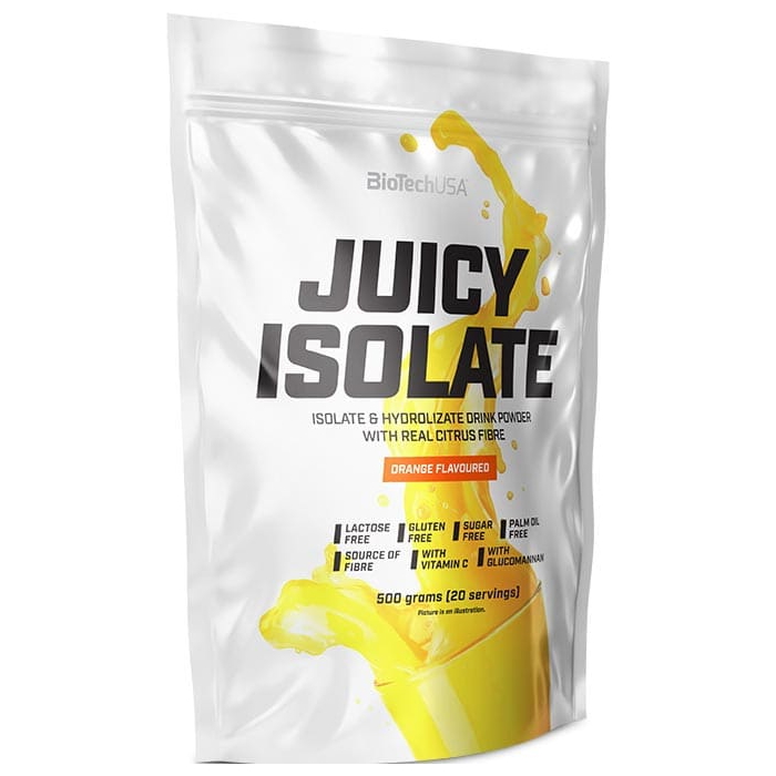 Протеїн Biotech Juicy Isolate, 500 грам Апельсин