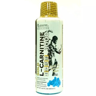 Жиросжигатель Kevin Levrone Gold L-Carnitine 3000 mg, 500 мл Голубая малина