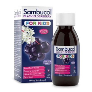 Натуральна добавка Sambucol Black Elderberry For Kids, 120 мл