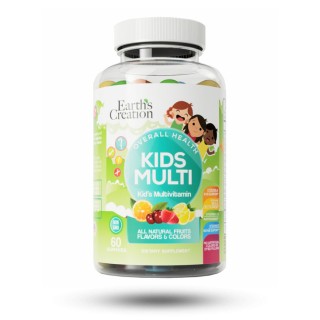 Вітаміни та мінерали Earth's Creation Kids Multivitamin, 60 жувальних таблеток