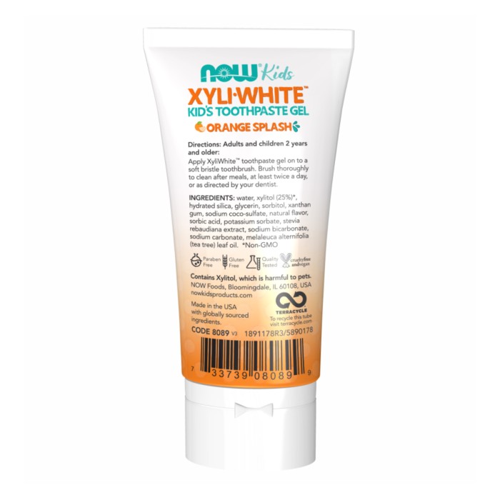 Детский Xyliwhite (TM) - 85 г, апельсин