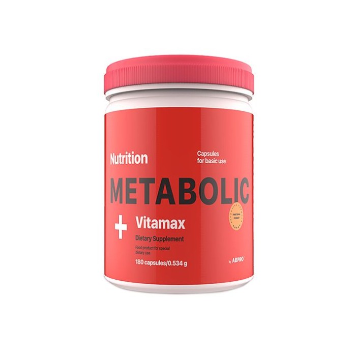 Витамины и минералы AB Pro Metabolic Vitamax, 180 капсул