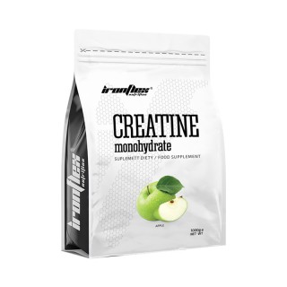 Креатин IronFlex Creatine Monohydrate, 1 кг Яблуко