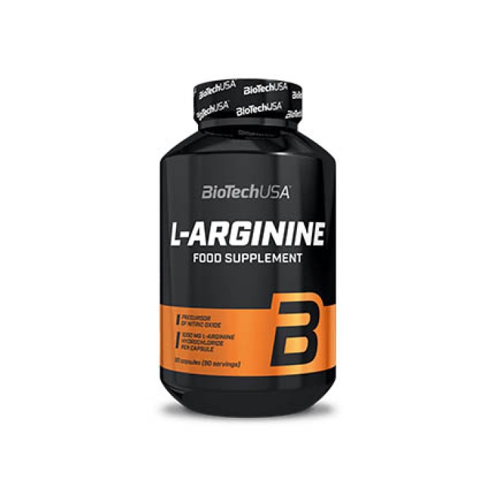 Амінокислота BioTech L-Arginine, 90 капсул