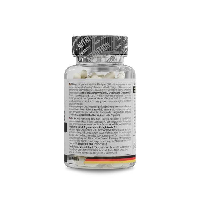 Амінокислота MST L-Arginine AKG, 60 капсул