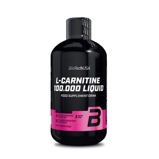 Жиросжигатель BioTech L-Carnitine 100 000, 500 мл Вишня