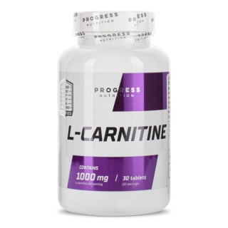 Жиросжигатель Progress Nutrition L-Carnitine, 60 таблеток